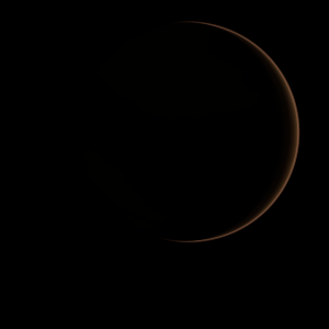 The artist's impression of 18 Del b artist's rendition