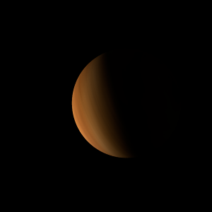 The artist's impression of 1RXS J131752.0-505845 b artist's rendition