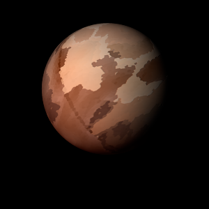 The artist's impression of 23 Lib c artist's rendition