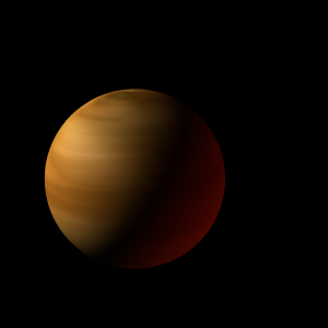 The artist's impression of 2M1510A a artist's rendition