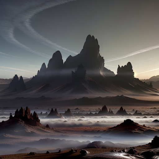 The artist's impression of 2MASS 1534-29 b artist's rendition