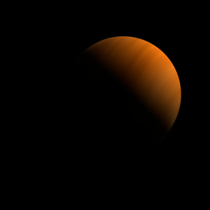 The artist's impression of 2MASS J0107+0041 artist's rendition