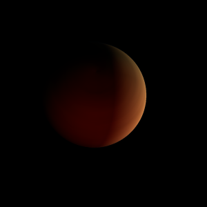 The artist's impression of 2MASS J01225093-2439505 b artist's rendition