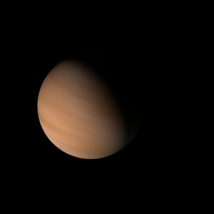 The artist's impression of 2MASS J0249-0557 (AB)b artist's rendition