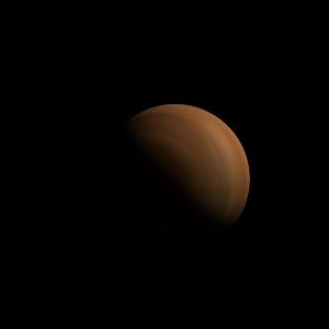 The artist's impression of 2MASS J0310+1648 b artist's rendition