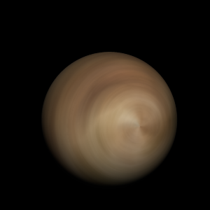 The artist's impression of 2MASS J0328+2302 artist's rendition