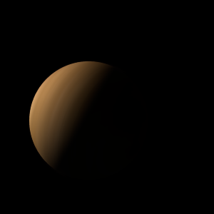 The artist's impression of 2MASS J0342-6817 artist's rendition
