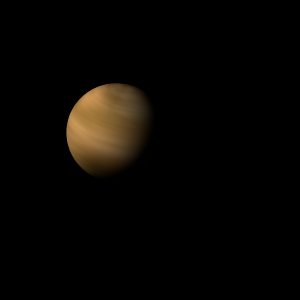 The artist's impression of 2MASS J0501-0010 artist's rendition