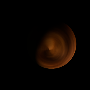 The artist's impression of 2MASS J0525-7425 b artist's rendition