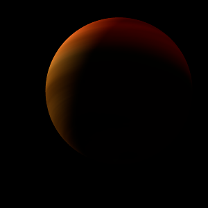 The artist's impression of 2MASS J0608-2753 artist's rendition