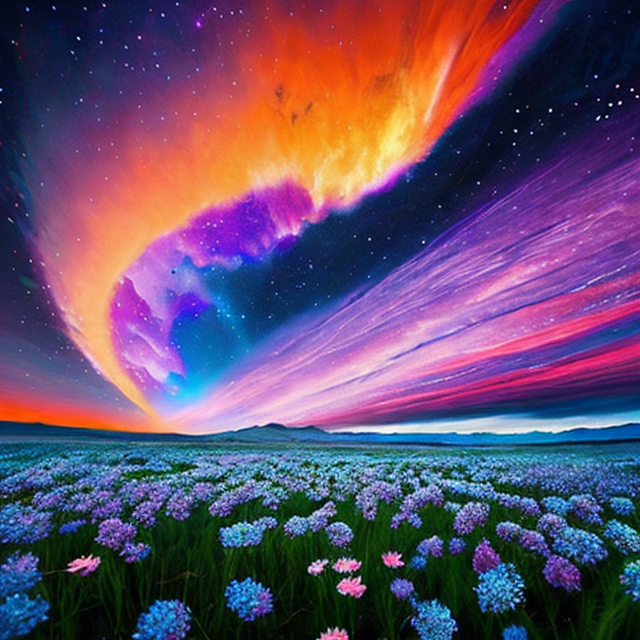 The artist's impression of 2MASS J0642+4101 artist's rendition