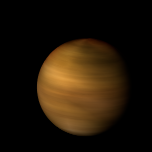 The artist's impression of 2MASS J0652-57 artist's rendition