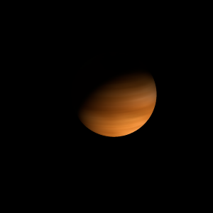 The artist's impression of 2MASS J0830+4828 artist's rendition