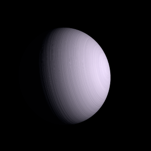 The artist's impression of 2MASS J0928-1603 artist's rendition