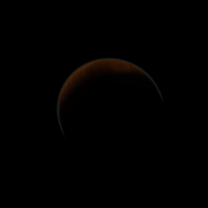 The artist's impression of 2MASS J0939-2448 artist's rendition