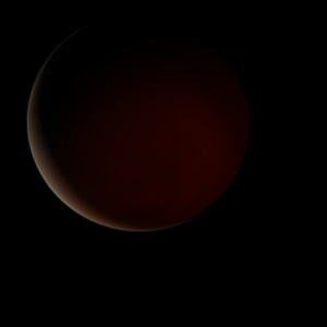 The artist's impression of 2MASS J1047+2124 artist's rendition