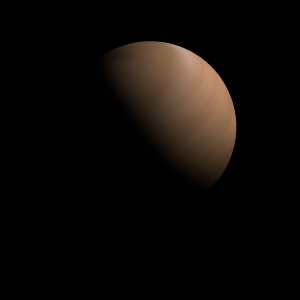 The artist's impression of 2MASS J1106+2754 artist's rendition