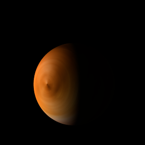 The artist's impression of 2MASS J1114-2618 artist's rendition