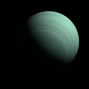 The artist's impression of 2MASS J1154-3400 artist's rendition