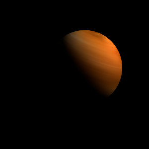 The artist's impression of 2MASS J1315-2649 b artist's rendition