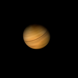 The artist's impression of 2MASS J1553+1532 artist's rendition