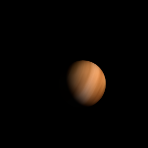 The artist's impression of 2MASS J1553+1532 b artist's rendition