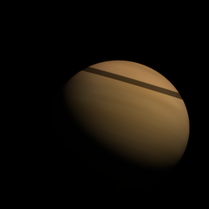 The artist's impression of 2MASS J1617-1858 artist's rendition