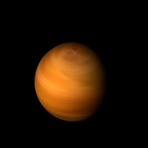 The artist's impression of 2MASS J1711+2232 artist's rendition