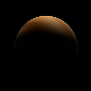 The artist's impression of 2MASS J2206-4217 artist's rendition