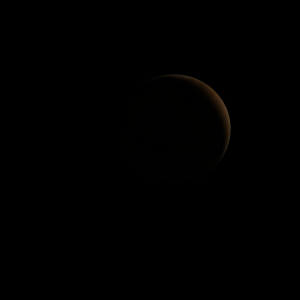 The artist's impression of 4U 0614+09 b artist's rendition