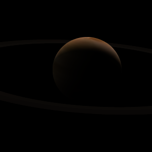 The artist's impression of 4U 1905+000 b artist's rendition