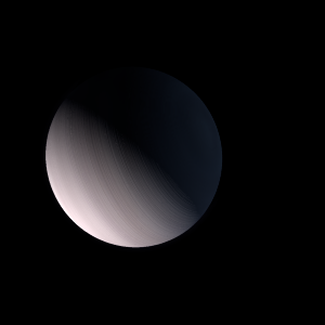 The artist's impression of 91 Aqr b artist's rendition