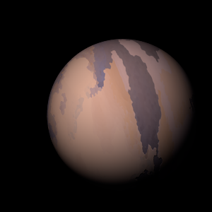 The artist's impression of Barnard's star d artist's rendition