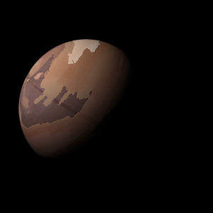 The artist's impression of Barnard's star e artist's rendition
