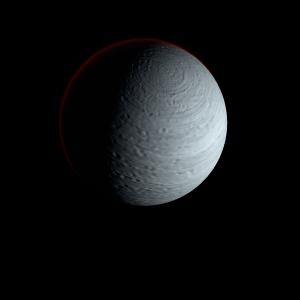 The artist's impression of BD-10 3166 b artist's rendition