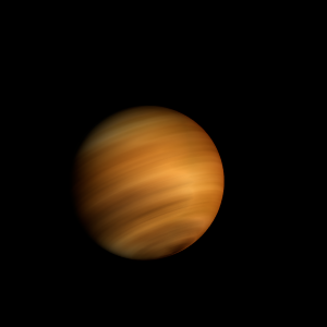 The artist's impression of Calar 3 artist's rendition