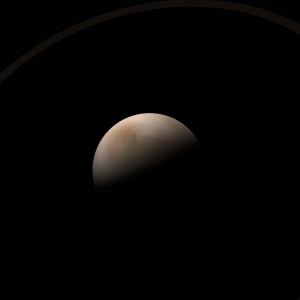 The artist's impression of CD-35 2722 b artist's rendition