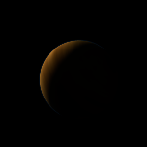 The artist's impression of CFBDS J1042+5808 artist's rendition