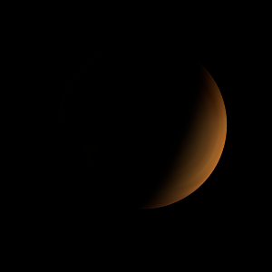 The artist's impression of CFBDS J1504+1027 artist's rendition