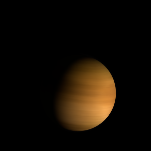 The artist's impression of CFBDS J2139+0220 b artist's rendition