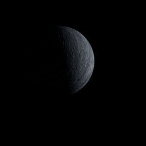 The artist's impression of CoRoT-13 b artist's rendition