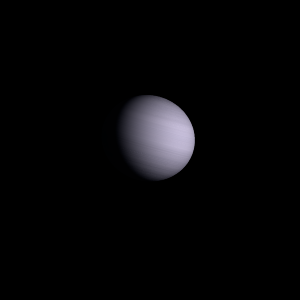 The artist's impression of CoRoT-23 b artist's rendition