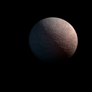 The artist's impression of CoRoT-26 b artist's rendition