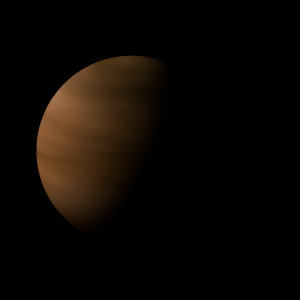 The artist's impression of CWISE J0146-0508 b artist's rendition