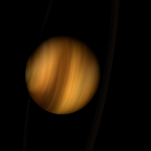 The artist's impression of CWISE J0443+1257 artist's rendition
