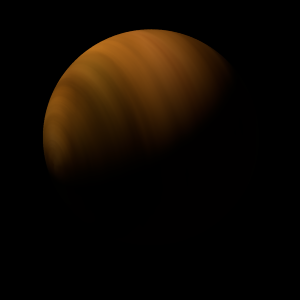 The artist's impression of CWISE J0512+1658 artist's rendition