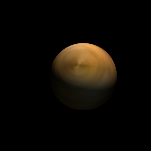 The artist's impression of CWISE J190907.63+553037.3 b artist's rendition