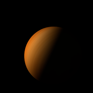 The artist's impression of DENIS-P J0205-1159 artist's rendition