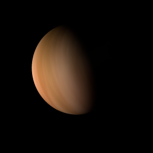 The artist's impression of DENIS J1733-1654 b artist's rendition
