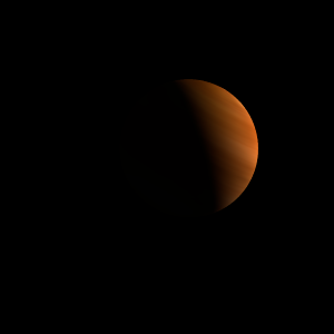 The artist's impression of DENIS J2000-7523 artist's rendition